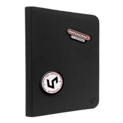 Patchcraft Zippered 9 Pocket Pro Binder Black Ultrapro