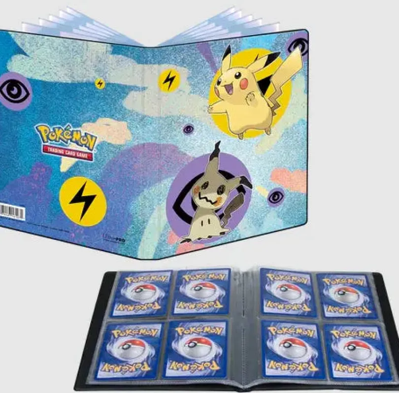 Pikachu & Mimikyu 4-Pocket Portfolio for Pokémon