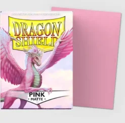 Pink - Matte Sleeves - Standard Size (100)
