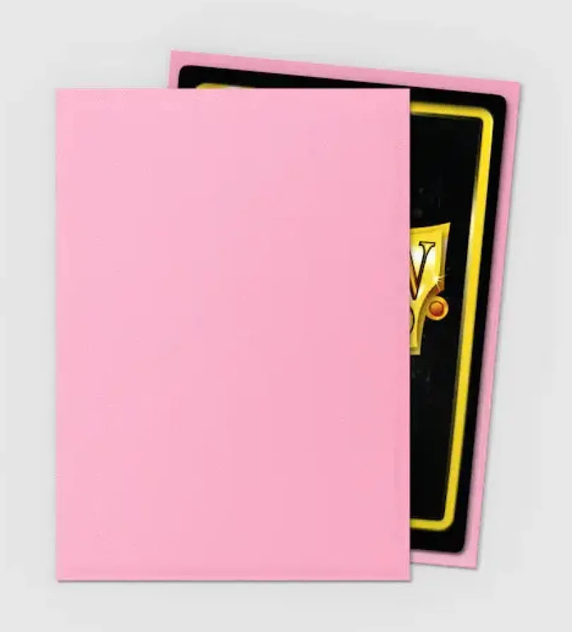 Pink - Matte Sleeves - Standard Size (100)