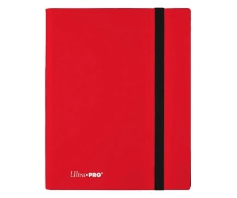 9 Pocket Eclipse Apple Red Pro Binder Ultrapro