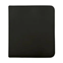 12 Pocket Zippered Pro Binder Black Ultrapro
