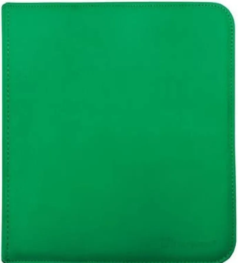 12-Pocket Zippered PRO-Binder - Green