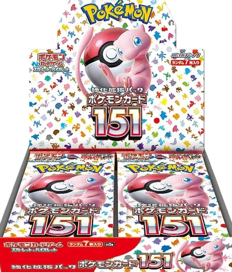 Pokemon Card 151 Booster Display Box (sv2a)(20Paket)(Japansk)