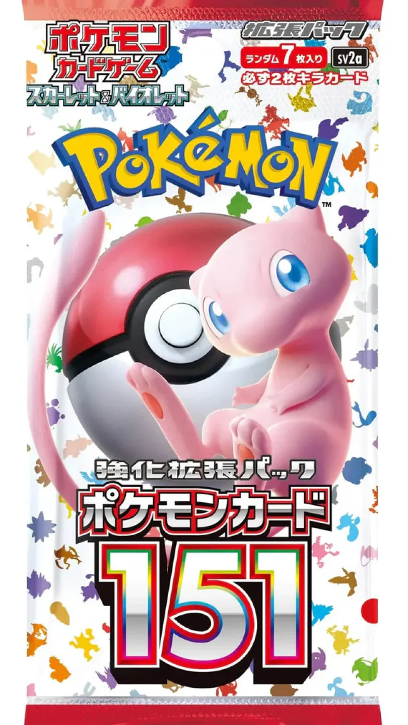 Pokemon Card 151 Booster (sv2a) (Japansk)