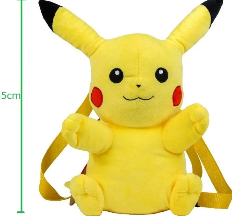 Pokemon Plush Backpack 35cm - Pikachu