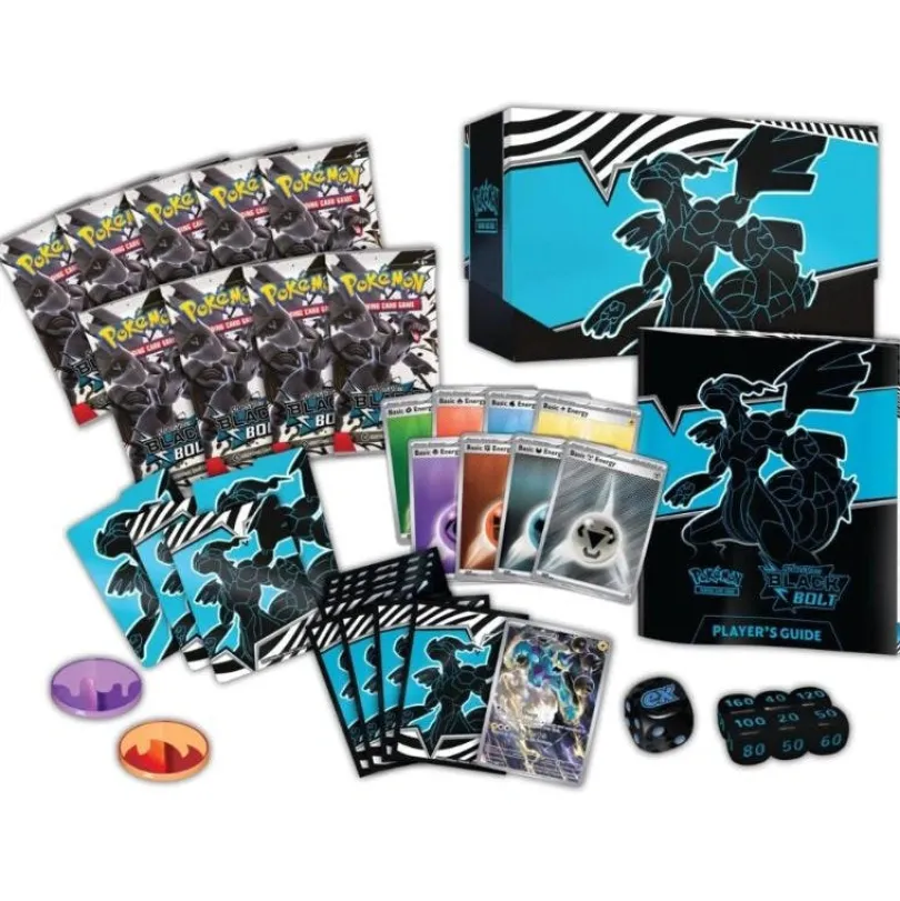 Pokemon SV10.5 - Black Bolt & White Flare - Black Bolt Elite Trainer Box (MAX 1 per kund)