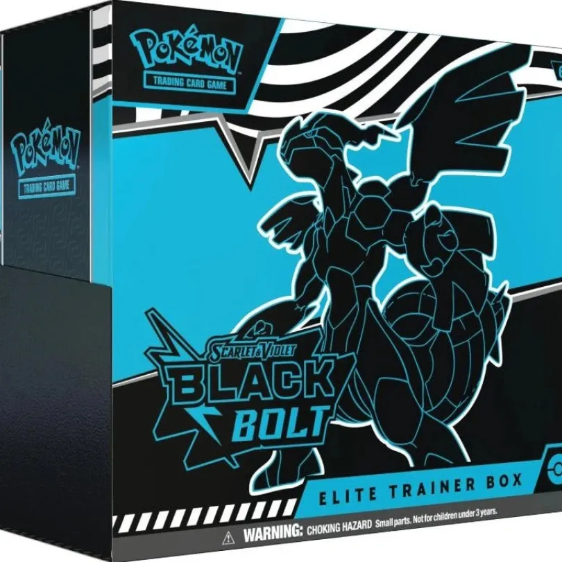Pokemon SV10.5 - Black Bolt & White Flare - Black Bolt Elite Trainer Box (MAX 1 per kund)