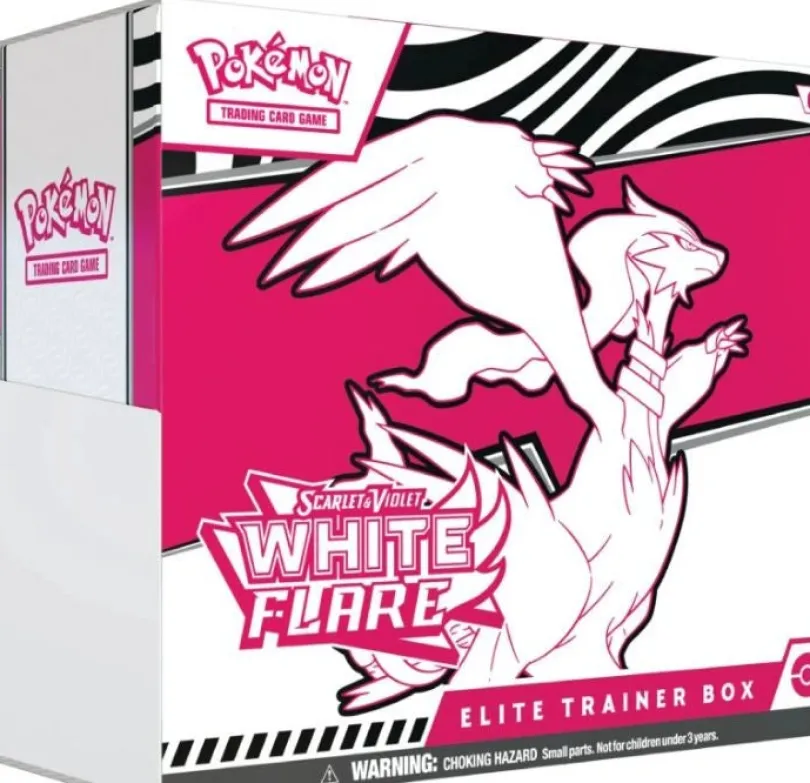 Pokemon SV10.5 - Black Bolt & White Flare - White Flare Elite Trainer Box (MAX 1 per kund)