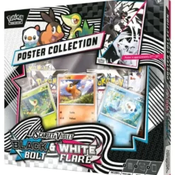 Pokemon SV10.5 - Black Bolt & White Flare - Poster Collection