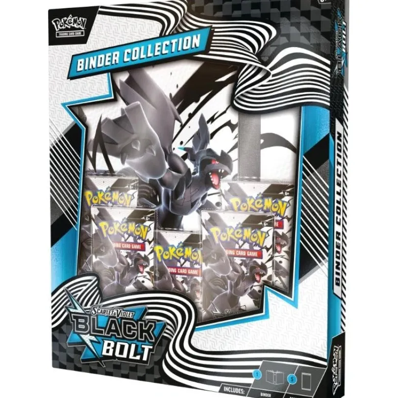 Pokemon SV10.5 - Black Bolt & White Flare - Black Bolt Binder Collection