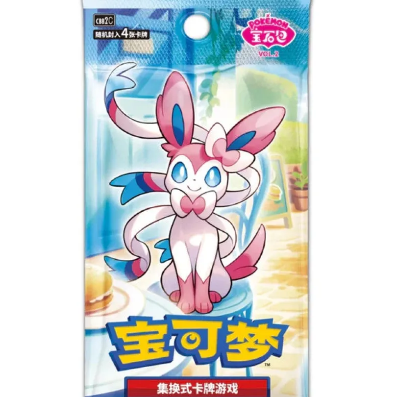 Pokemon TCG Gem Pack Vol. 2 Booster (Kinesisk) 4 kort