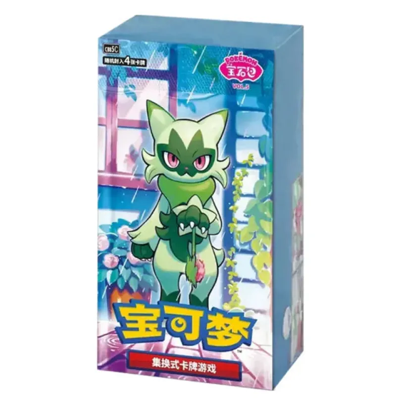 Pokemon TCG Gem Pack Vol. 5 Booster Box (18-pack) (Kinesiska)
