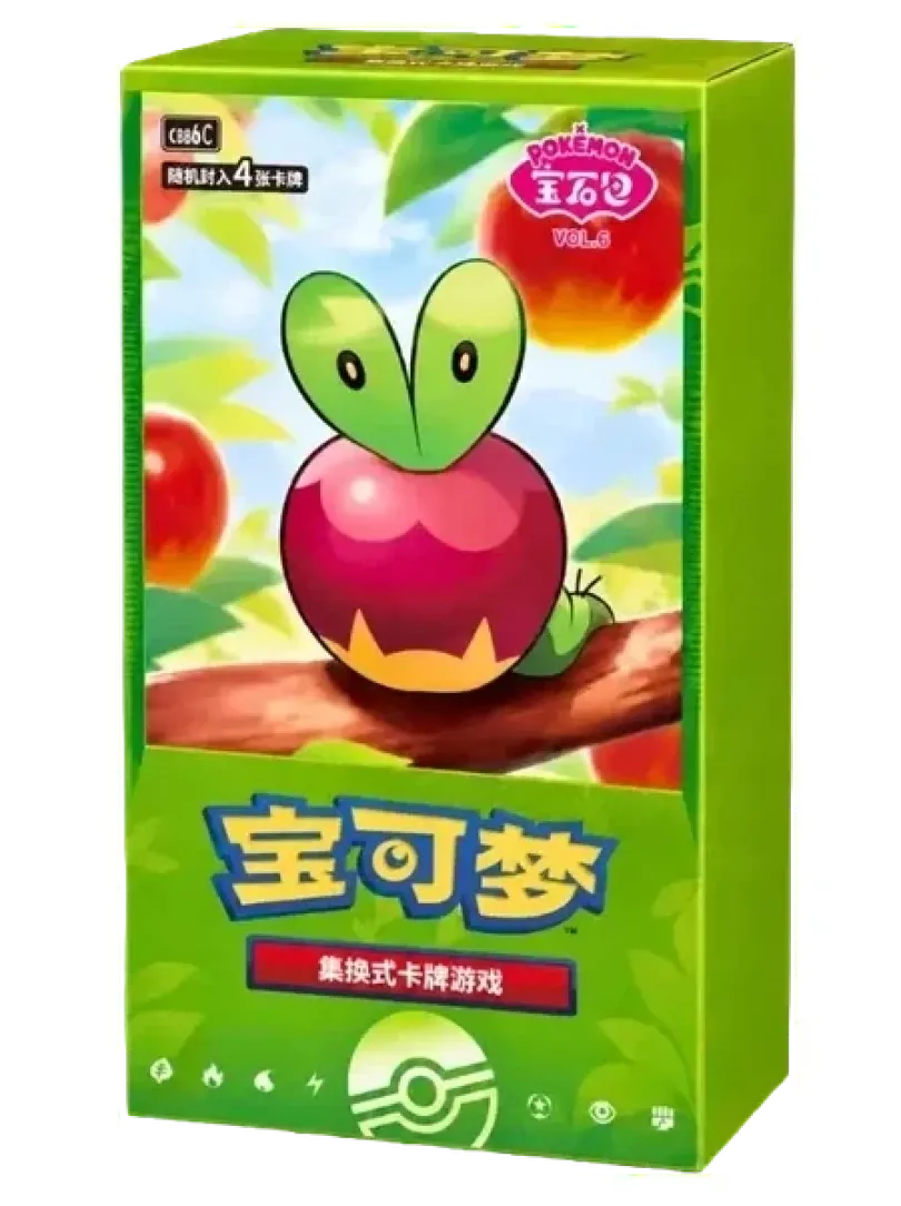 Pokemon TCG Gem Pack Vol. 6 Booster Box (18-pack) (Kinesisk)