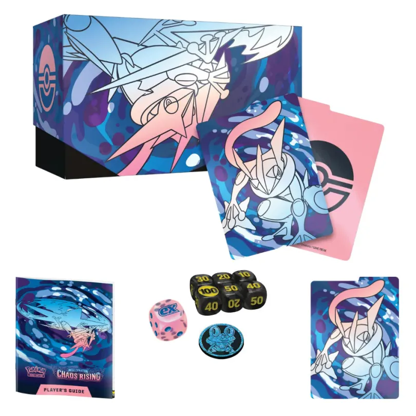 Pokemon Tcg Mega Evolution Chaos Rising Elite Trainer Box Max 1 Per Kund Pokemon