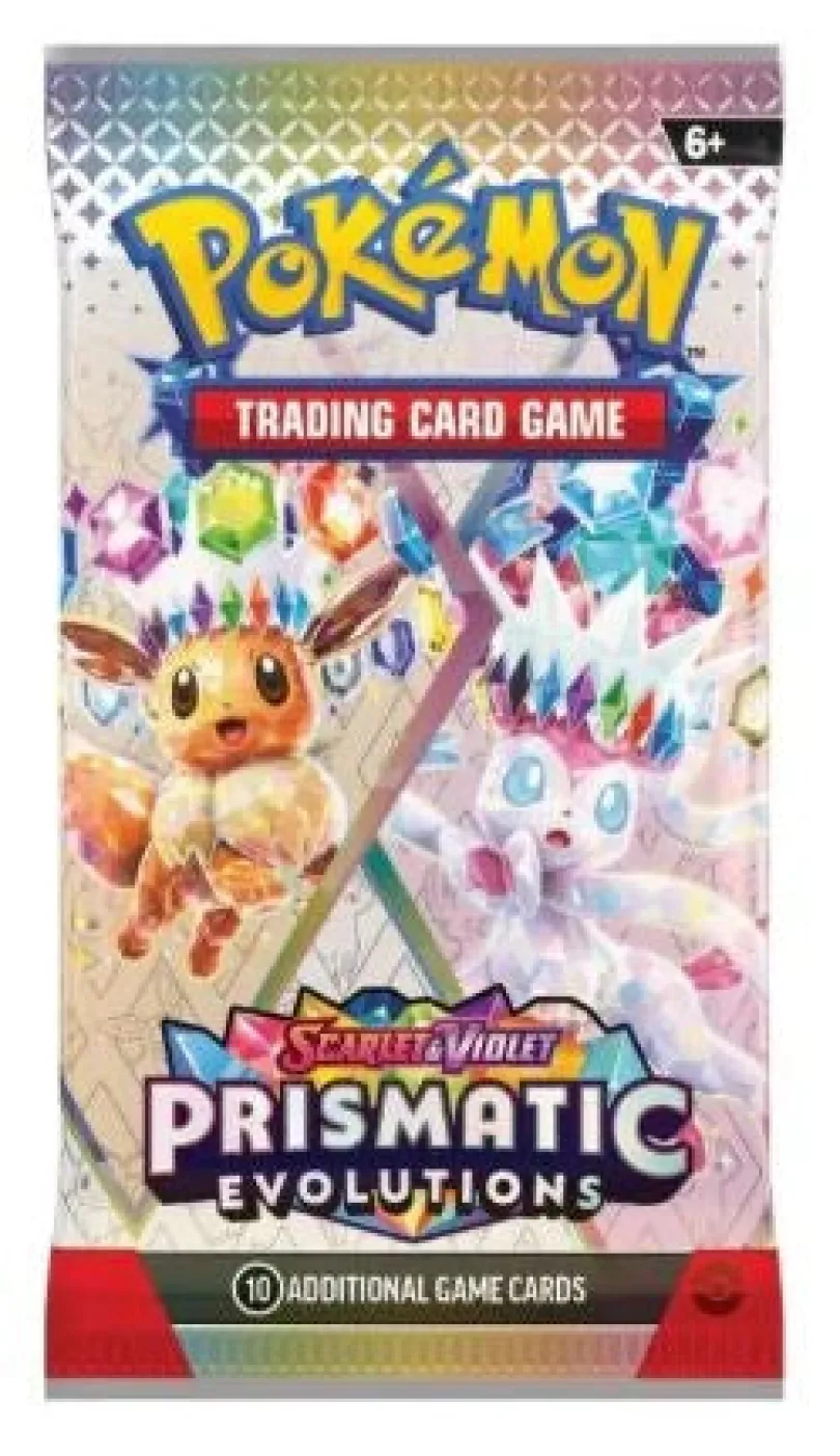 Pokemon TCG: Scarlet & Violet - Prismatic Evolutions Booster (Max 6 per kund)
