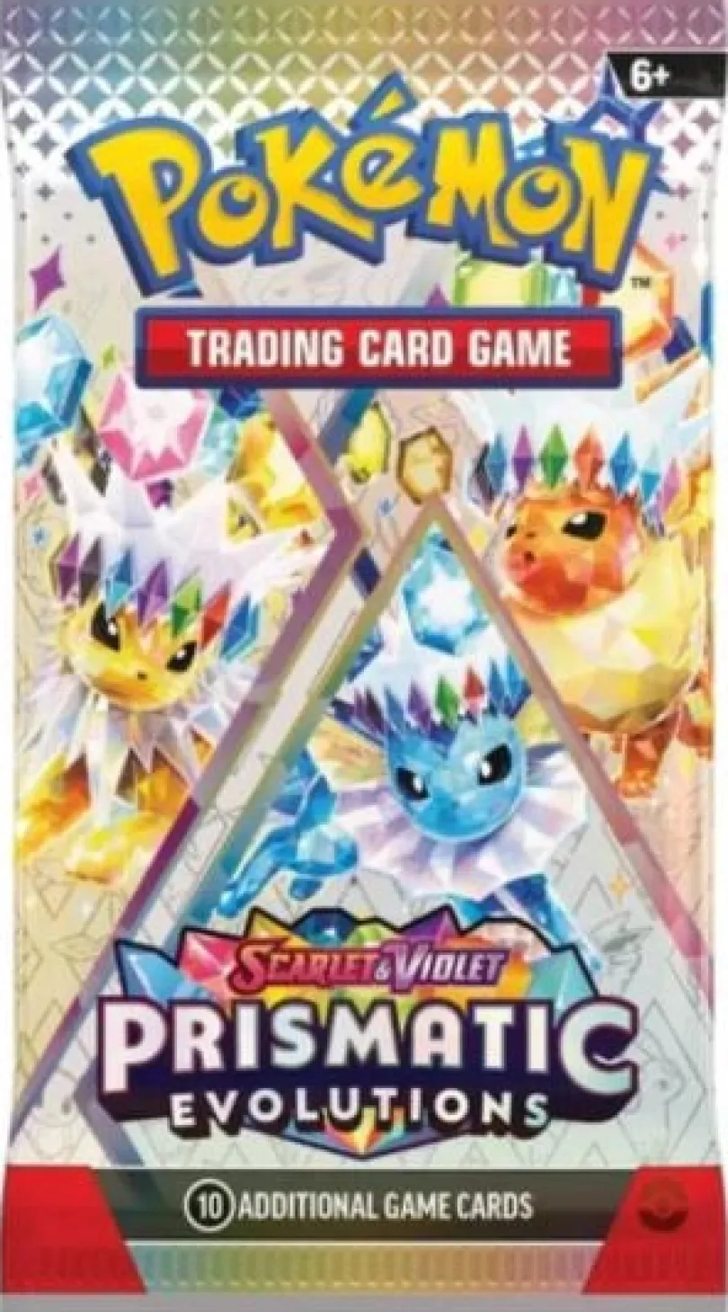 Pokemon TCG: Scarlet & Violet - Prismatic Evolutions Booster (Max 6 per kund)