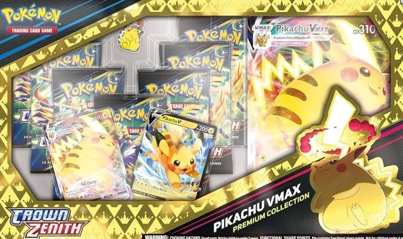 Pokemon TCG: SWSH12.5 Crown Zenith: Pikachu VMAX