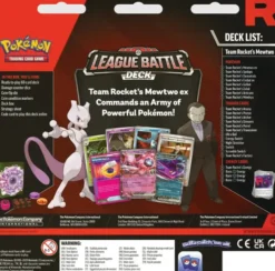 Pokemon Team Rockets Mewtwo Ex League Battle Deck Pokemon