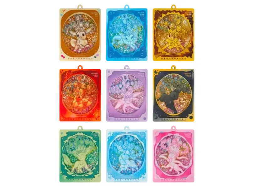 Pokemon Terastal Gathering CSV9.5C Quicksand Charm Gift Collection (Kinesisk)