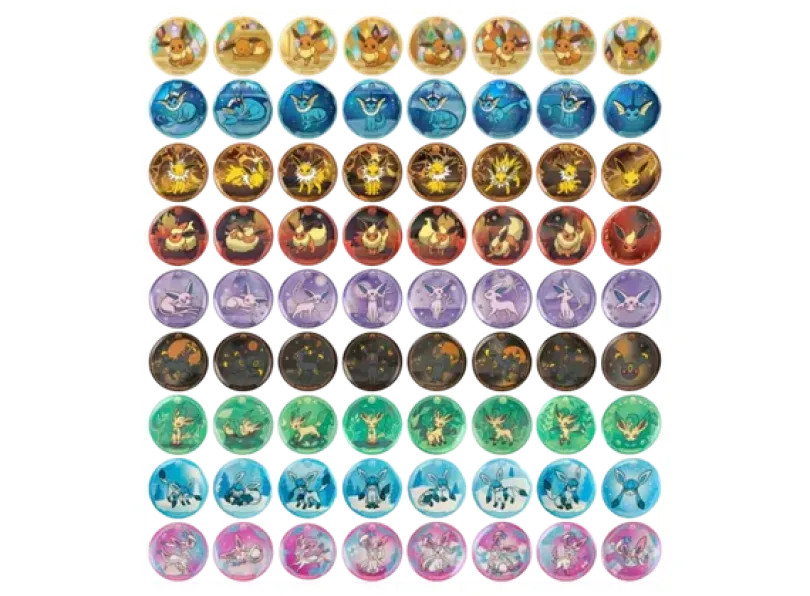 Pokemon Terastal Gathering CSV9.5C Badge Set Collection (Kinesisk)