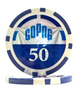 300 Poker Chips Set in Dark Aluminum Suitcase Copag
