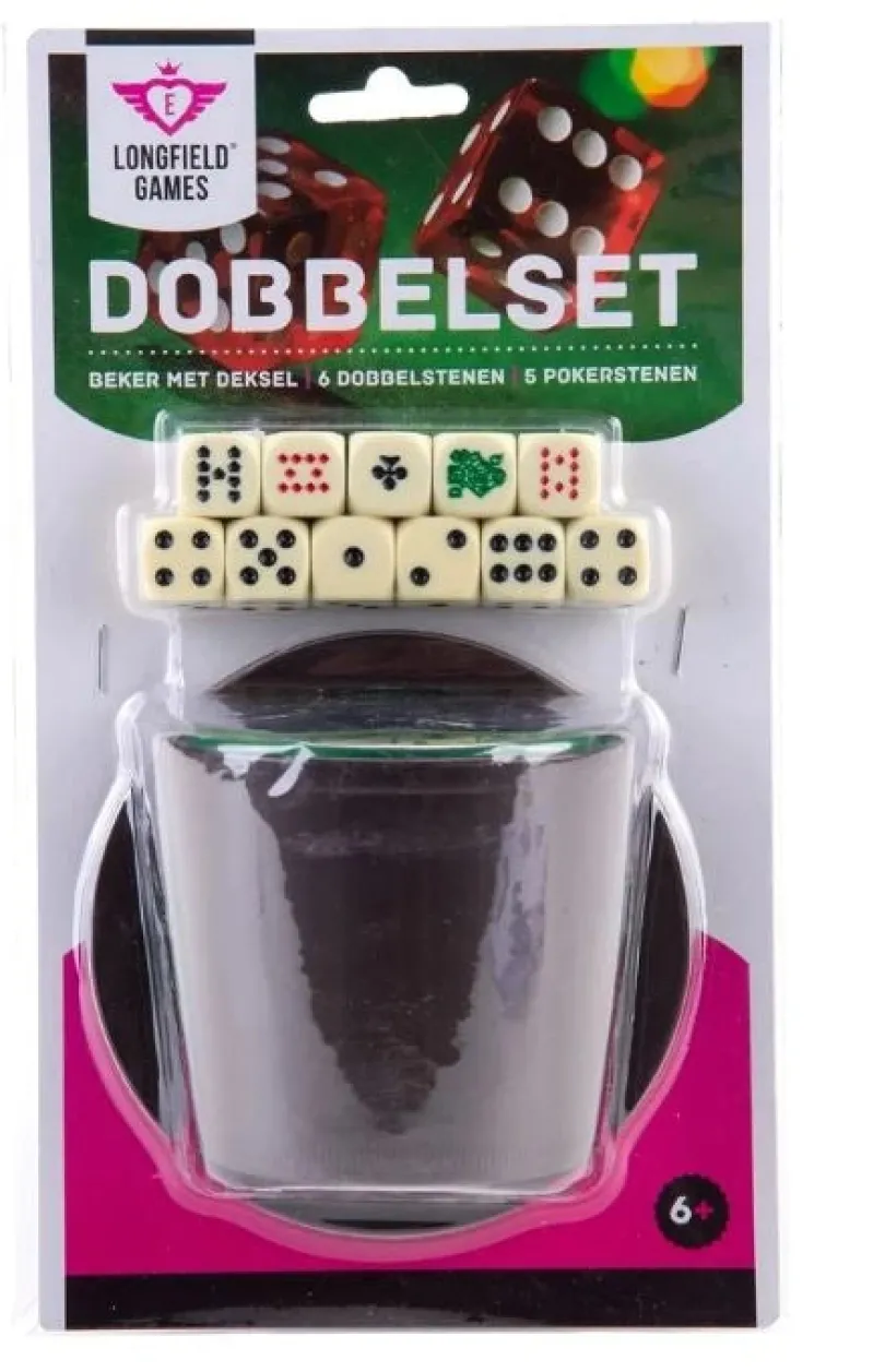 Poker Cup With Lid And Dice