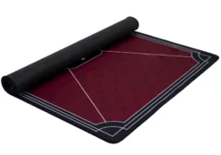 Pokermatta röd (120x60cm)