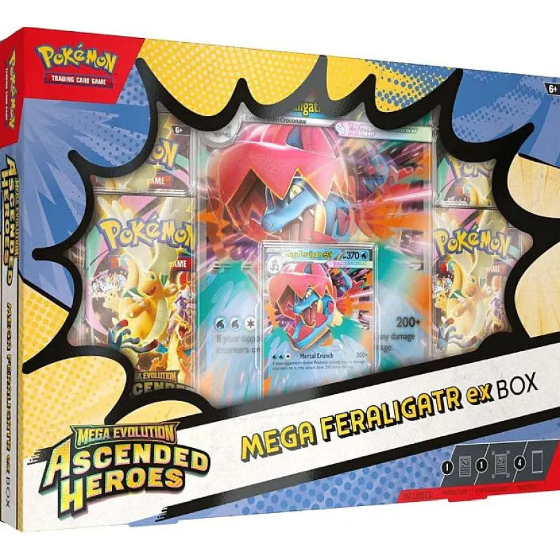 Pokémon TCG - Ascended Heroes Mega Feraligatr ex Box
