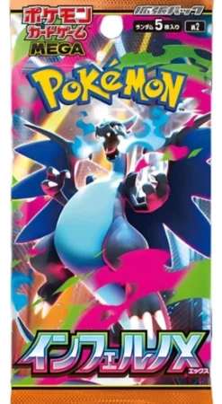 Pokémon TCG - Inferno X Booster Japansk