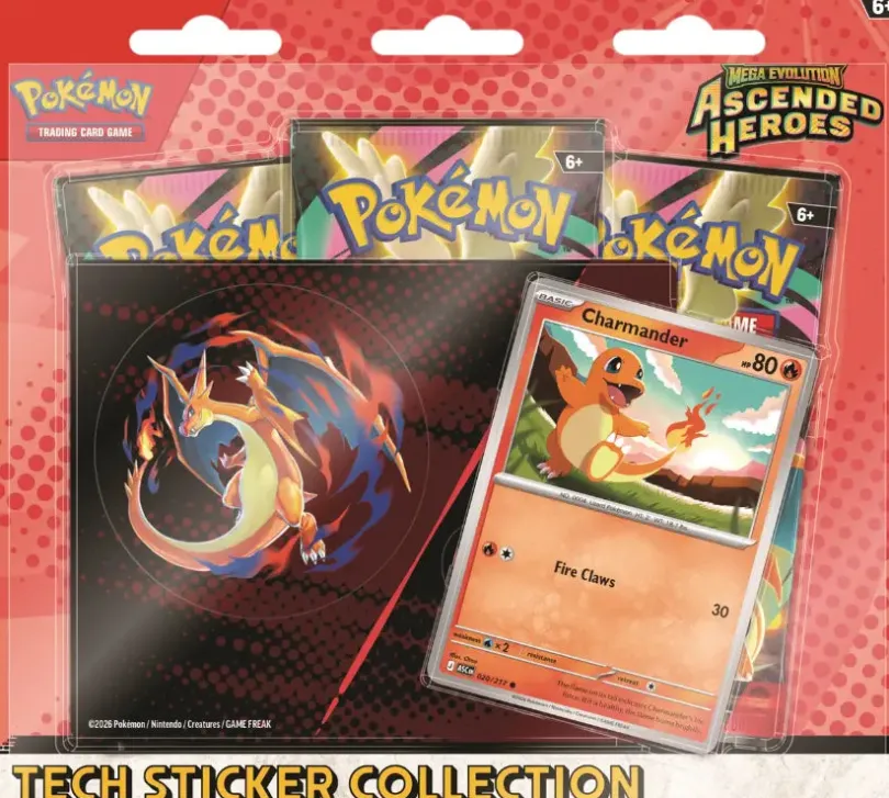 Pokémon TCG: ME2.5 Ascended Heroes Tech Sticker Collection