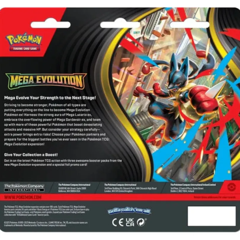 Pokémon TCG - Mega Evolution 3-Pack Blister - Psyduck