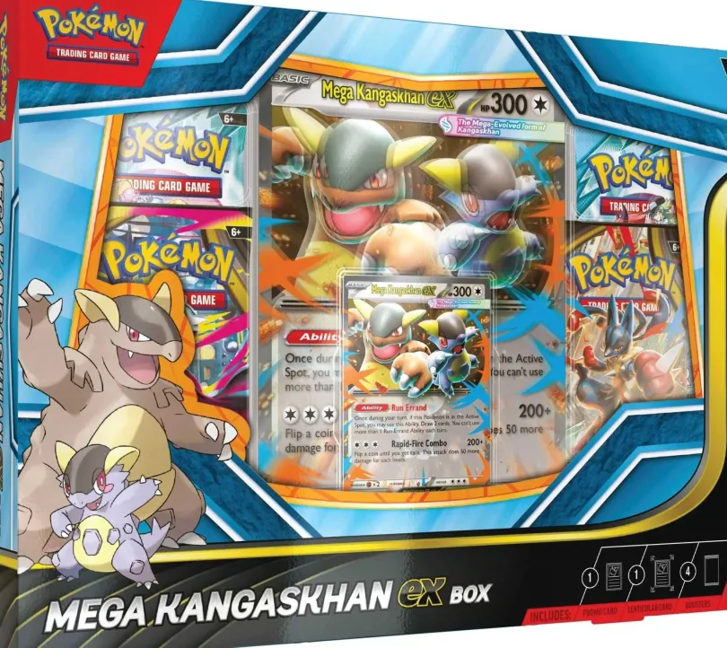 Pokémon TCG - Mega Kangaskhan ex Box (Max 1 per kund)