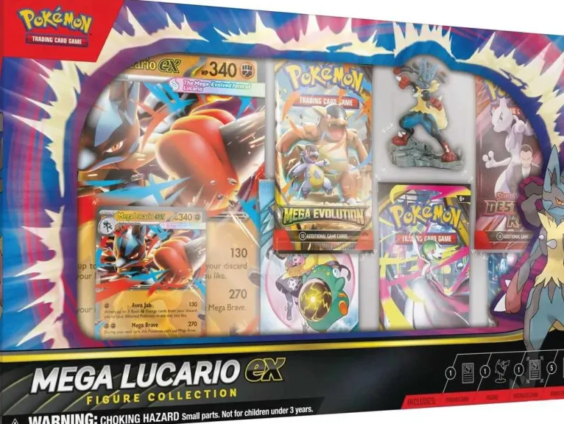 Pokémon TCG - Mega Lucario ex Figure Collection (Max 1 per kund)