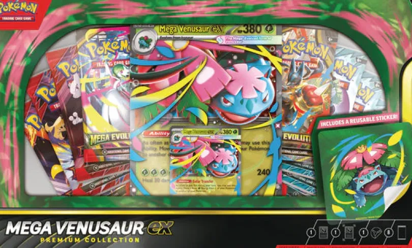 Pokémon TCG - Mega Venusaur ex Premium Collection Box