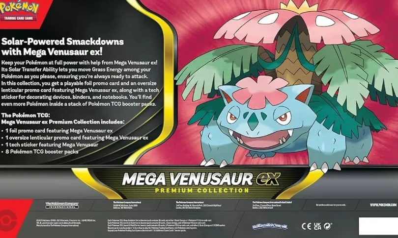 Pokémon TCG - Mega Venusaur ex Premium Collection Box