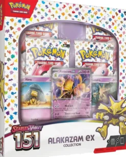 Pokémon TCG: Scarlet & Violet - 151 Alakazam ex Box Collection