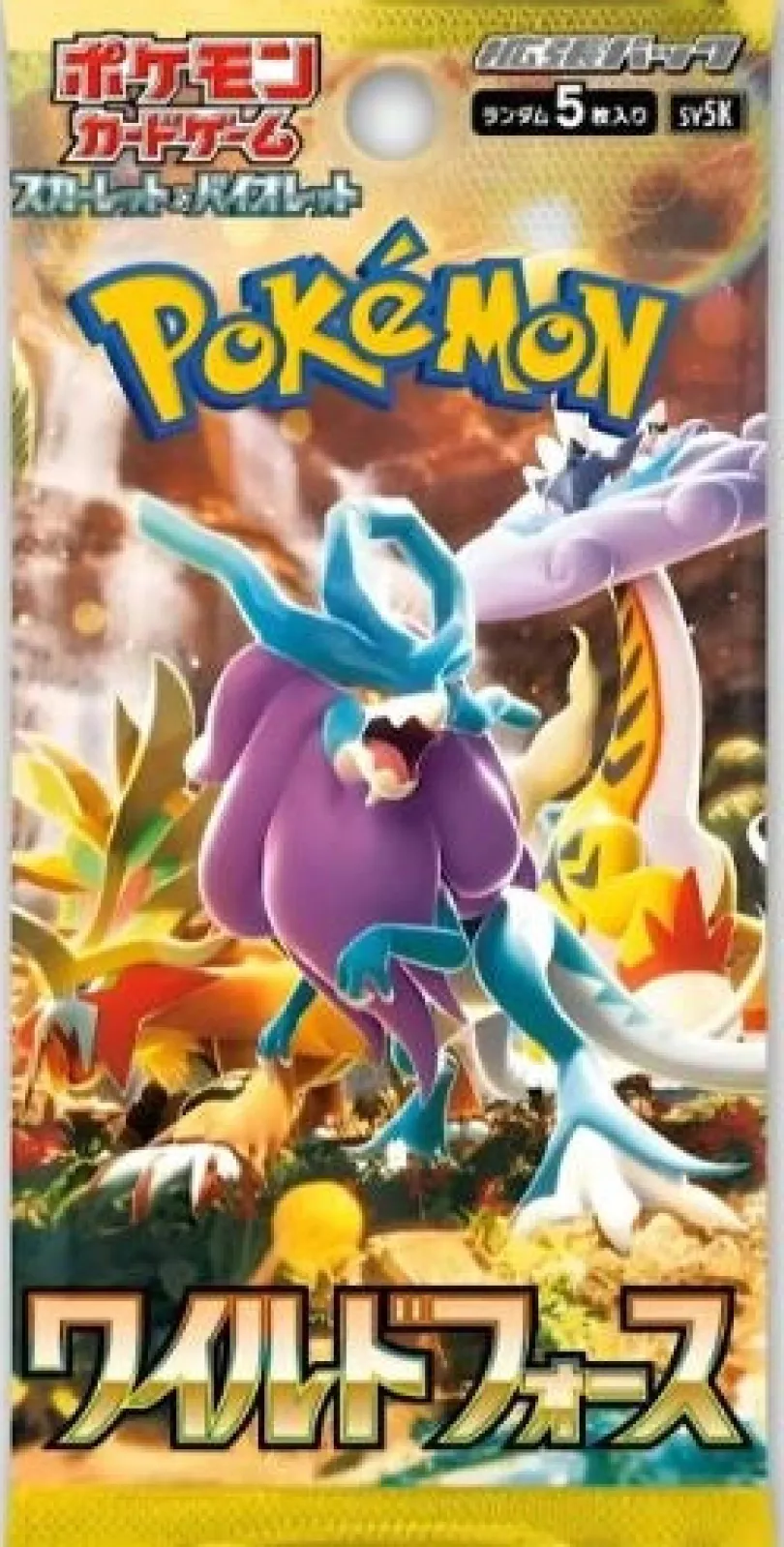 Pokémon TCG: Scarlet & Violet: Expansion Pack: Wild Force Japansk