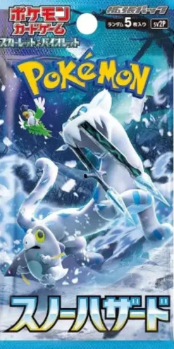 Pokémon TCG: Scarlet & Violet Expansion Pack Snow Hazard Japansk Booster