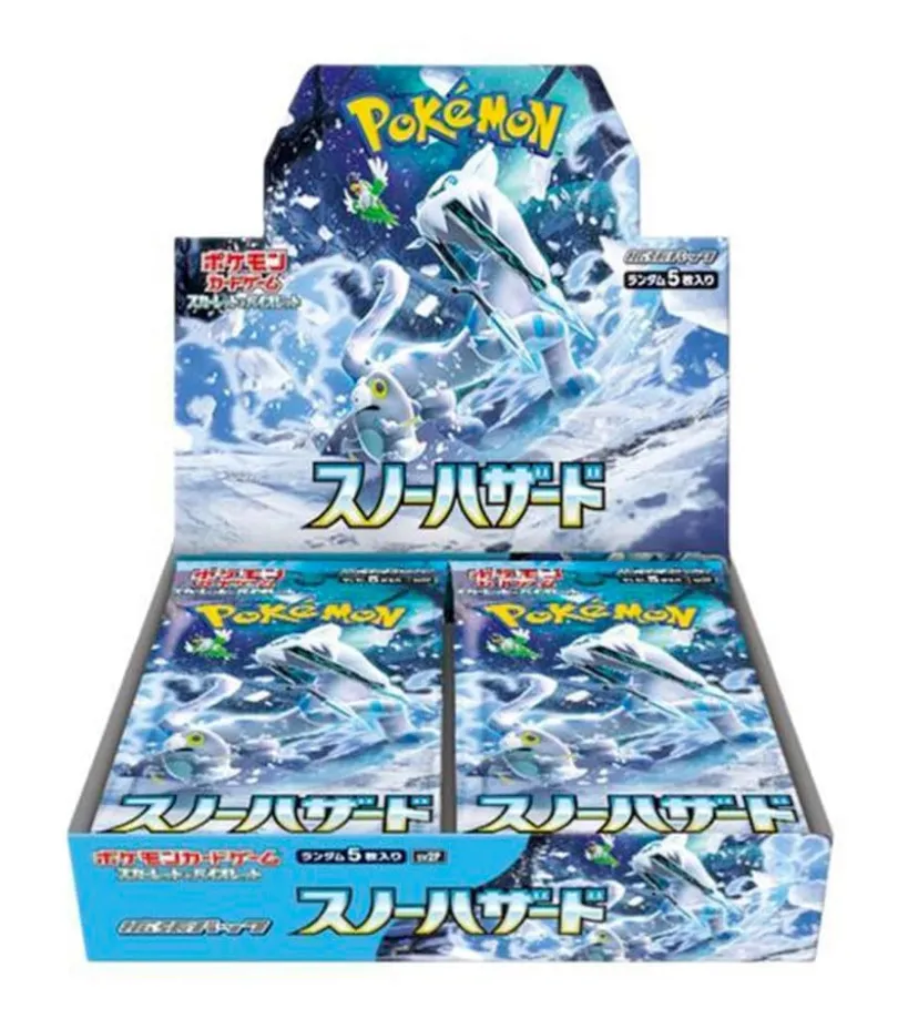 Pokémon TCG: Scarlet & Violet Expansion Pack Snow Hazard Booster Display (30 Boosters) Japansk