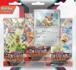 Pokémon TCG - Scarlet & Violet Obsidian Flames 3-pack Blister - Eevee