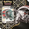 Pokémon TCG: Scarlet & Violet - Paldean Fates Tin Shiny Iron Treads ex (USA ed med 5 Boosters)