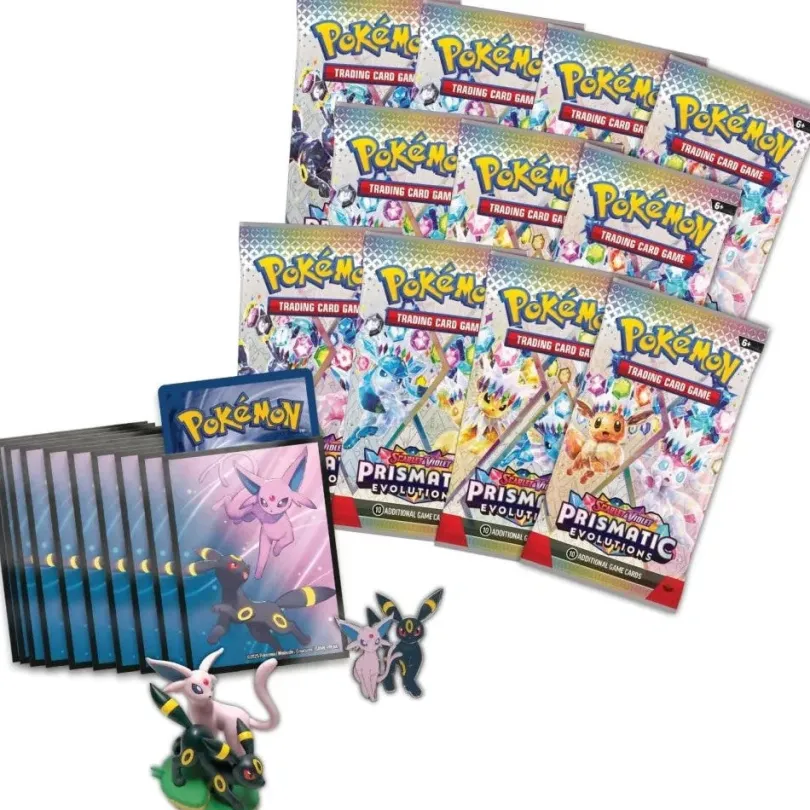 Pokémon TCG - Scarlet & Violet Prismatic Evolutions Premium Figure Collection