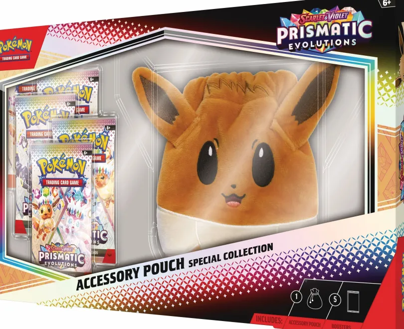 Pokémon TCG: Scarlet & Violet - Prismatic Evolutions Accessory Pouch Special Collection