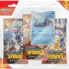 Pokémon TCG - Scarlet & Violet Surging Sparks 3-pack Blister - Quagsire