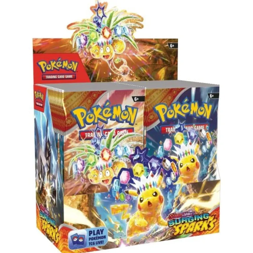 Pokémon TCG - Scarlet & Violet 8 Surging Sparks Booster Display (36 Booster) (Max 1 per kund)