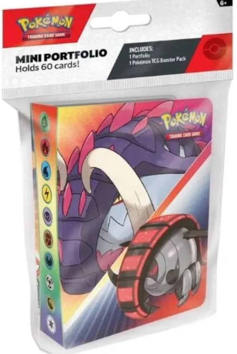 Pokémon TCG - Scarlet & Violet Temporal Forces Mini Portfolio plus 1 Booster