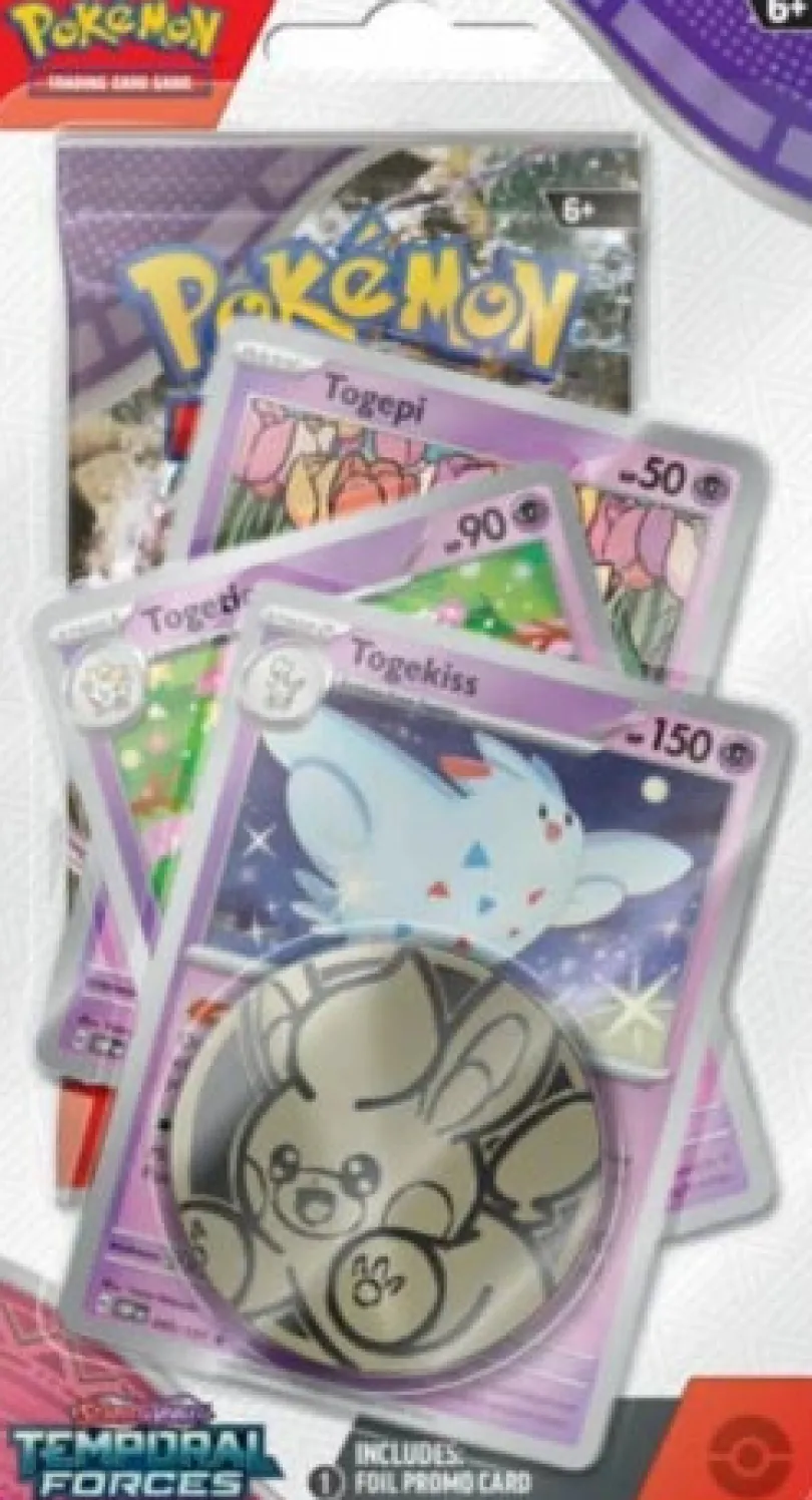 Pokémon TCG - Scarlet & Violet Temporal Forces Premium Checklane Blister - Togekiss