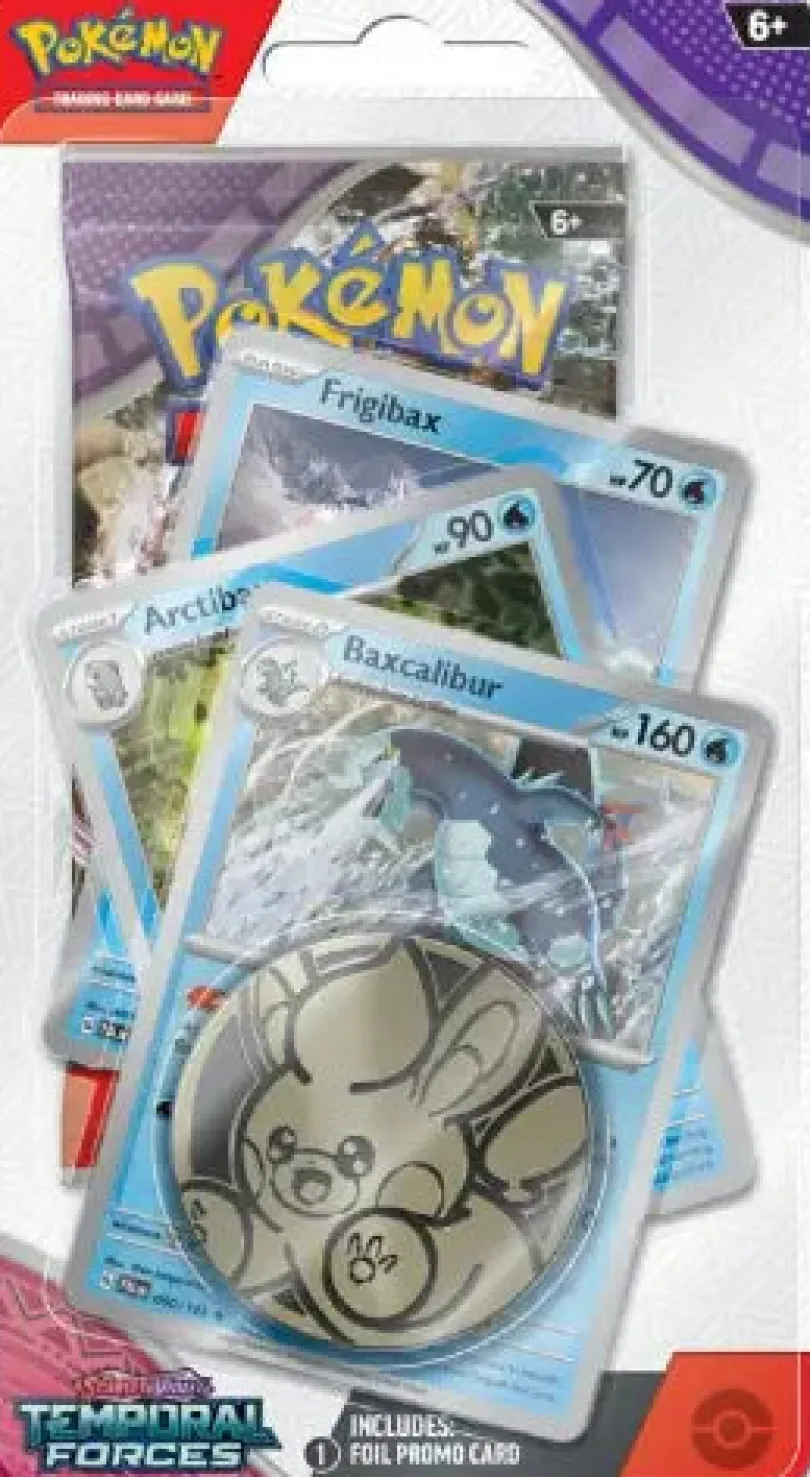 Pokémon TCG - Scarlet & Violet Temporal Forces Premium Checklane Blister - Baxcalibur