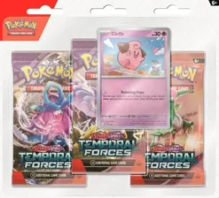 Pokémon TCG - Scarlet & Violet Temporal Forces 3-pack Blister - Cleffa